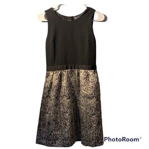 DONNA Ricco small black sleeveless dress